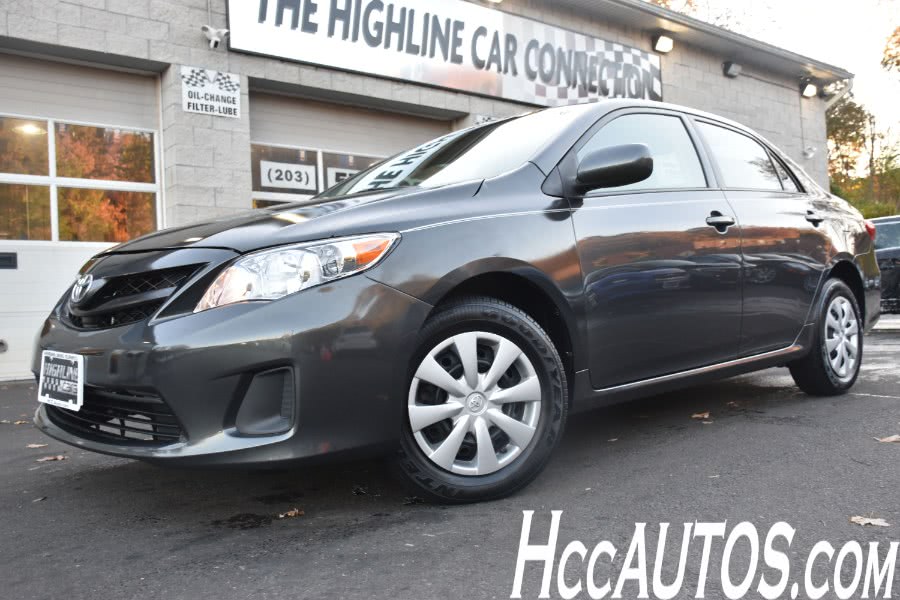 2011 Toyota Corolla 4dr Sdn Auto LE, available for sale in Waterbury, Connecticut | Highline Car Connection. Waterbury, Connecticut