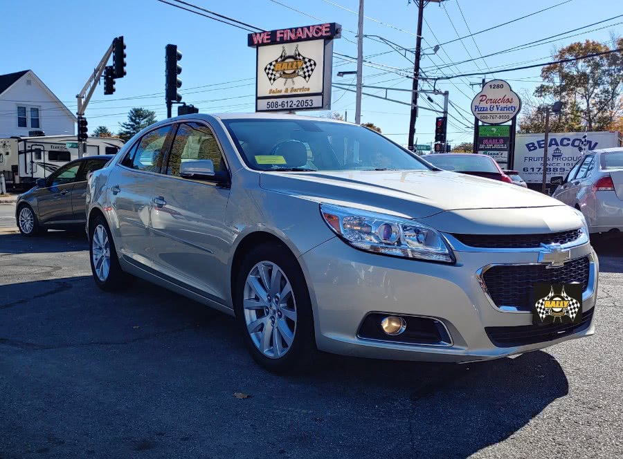 2015 Chevrolet Malibu 4dr Sdn LT w/2LT, available for sale in Worcester, Massachusetts | Rally Motor Sports. Worcester, Massachusetts