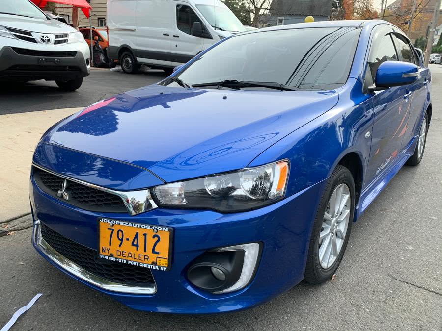 2016 Mitsubishi Lancer 4dr Sdn CVT ES FWD, available for sale in Port Chester, New York | JC Lopez Auto Sales Corp. Port Chester, New York