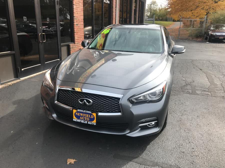2016 INFINITI Q50 4dr Sdn 3.0t  PremiumAWD, available for sale in Middletown, Connecticut | Newfield Auto Sales. Middletown, Connecticut