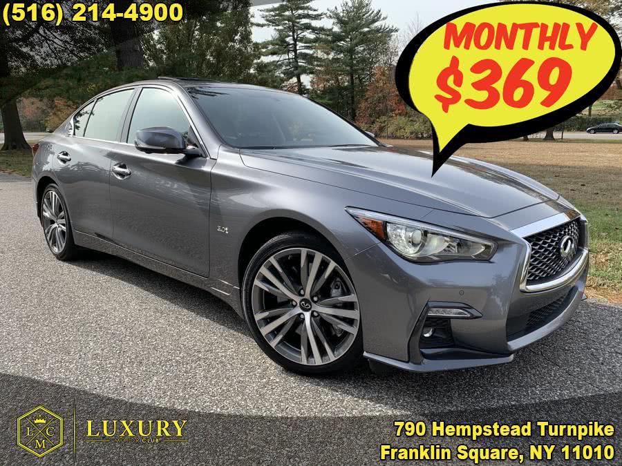 2019 INFINITI Q50 3.0t SPORT AWD, available for sale in Franklin Square, New York | Luxury Motor Club. Franklin Square, New York