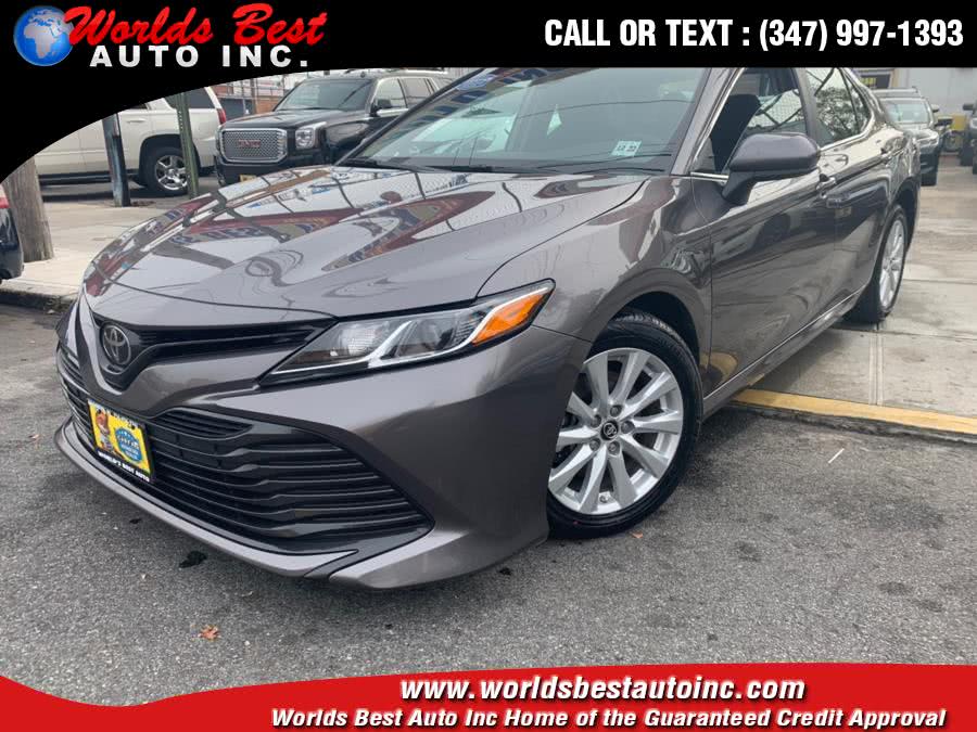 2018 Toyota Camry LE Auto (Natl), available for sale in Brooklyn, New York | Worlds Best Auto Inc. Brooklyn, New York