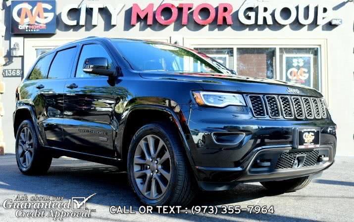 2016 Jeep Grand Cherokee Limited 75th Anniversary Edition, available for sale in Haskell, New Jersey | City Motor Group Inc.. Haskell, New Jersey