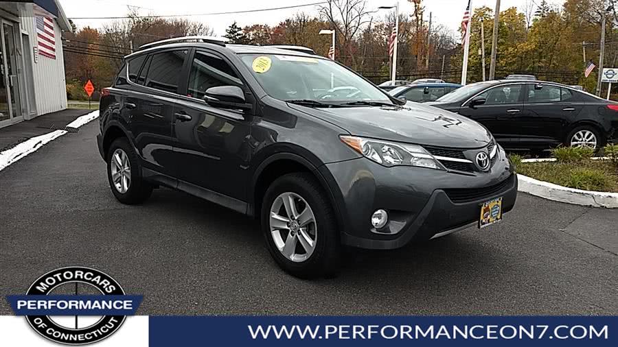 2013 Toyota RAV4 AWD 4dr XLE (Natl), available for sale in Wilton, Connecticut | Performance Motor Cars Of Connecticut LLC. Wilton, Connecticut