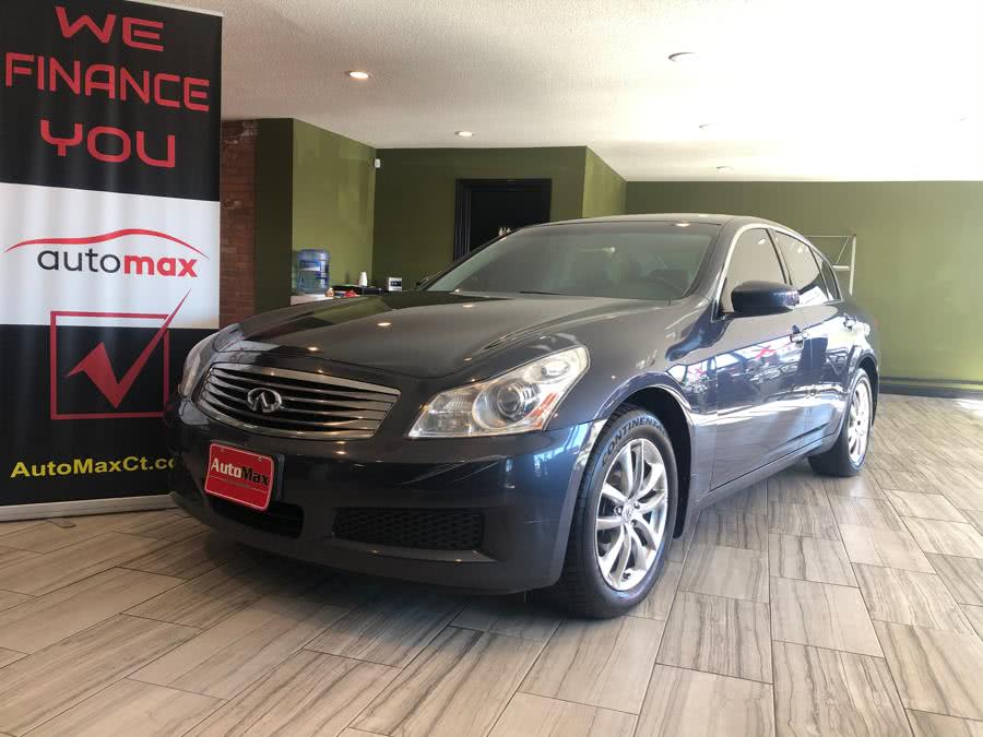 2009 Infiniti G37 Sedan 4dr x AWD, available for sale in West Hartford, Connecticut | AutoMax. West Hartford, Connecticut