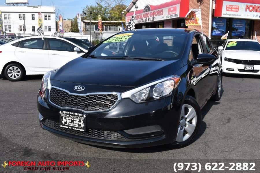 2016 Kia Forte 4dr Sdn Auto LX, available for sale in Irvington, New Jersey | Foreign Auto Imports. Irvington, New Jersey