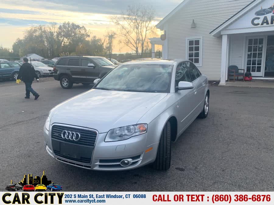 2007 Audi A4 2007.5 4dr Sdn Auto 3.2L quattro, available for sale in East Windsor, Connecticut | Car City LLC. East Windsor, Connecticut 2007 Audi A4 2007.5 4dr Sdn Auto 3.2L quattro, available for sale in East Windsor, Connecticut | Car City LLC. East Windsor, Connecticut