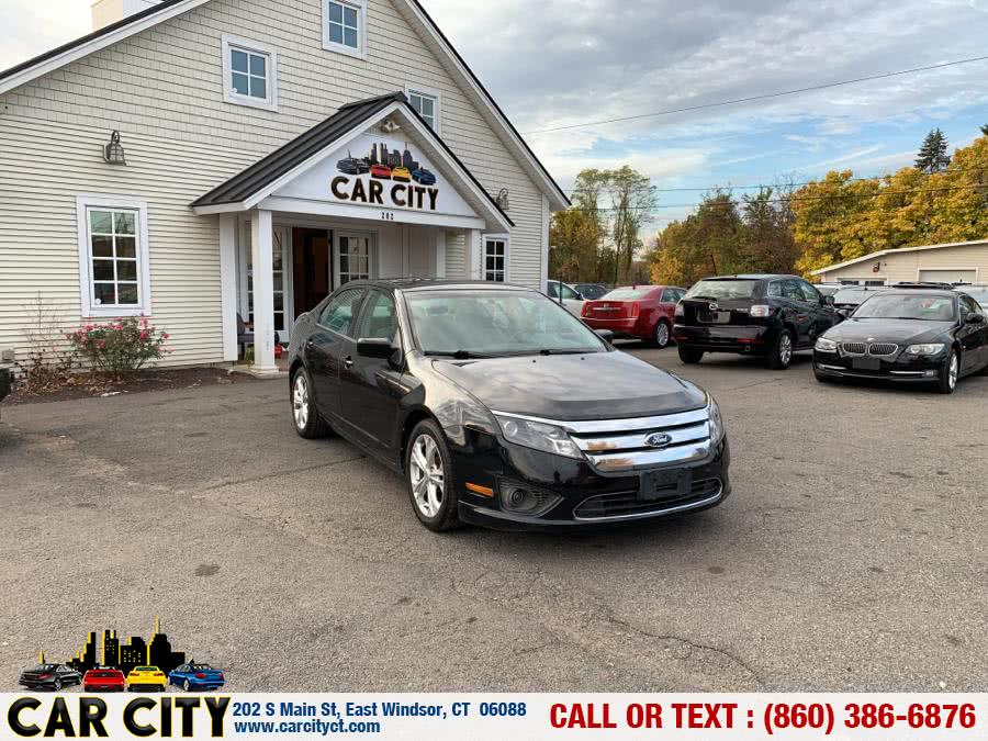 2012 Ford Fusion 4dr Sdn SE FWD, available for sale in East Windsor, Connecticut | Car City LLC. East Windsor, Connecticut