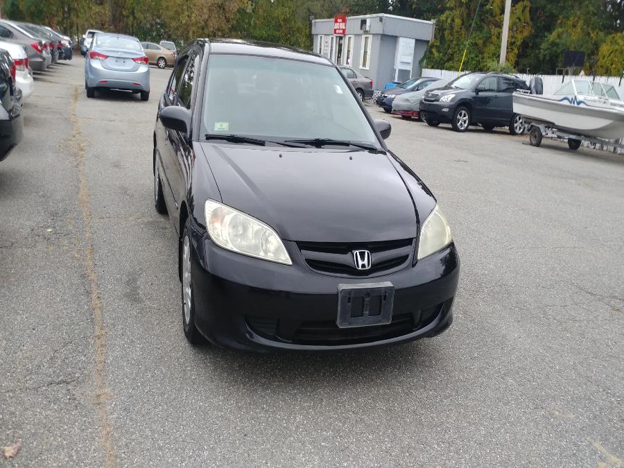 2004 Honda Civic 4dr Sdn LX Auto, available for sale in Chicopee, Massachusetts | Matts Auto Mall LLC. Chicopee, Massachusetts 2004 Honda Civic 4dr Sdn LX Auto, available for sale in Chicopee, Massachusetts | Matts Auto Mall LLC. Chicopee, Massachusetts