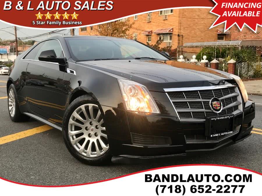 2011 Cadillac CTS Coupe 2dr Cpe AWD, available for sale in Bronx, New York | B & L Auto Sales LLC. Bronx, New York