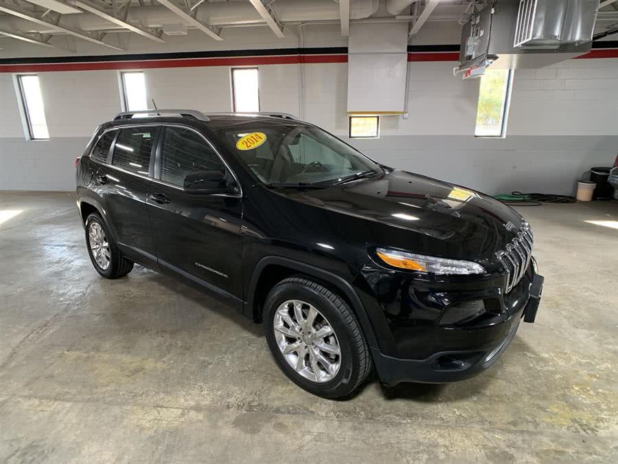 2014 Jeep Cherokee 4WD 4dr Limited, available for sale in Stratford, Connecticut | Wiz Leasing Inc. Stratford, Connecticut