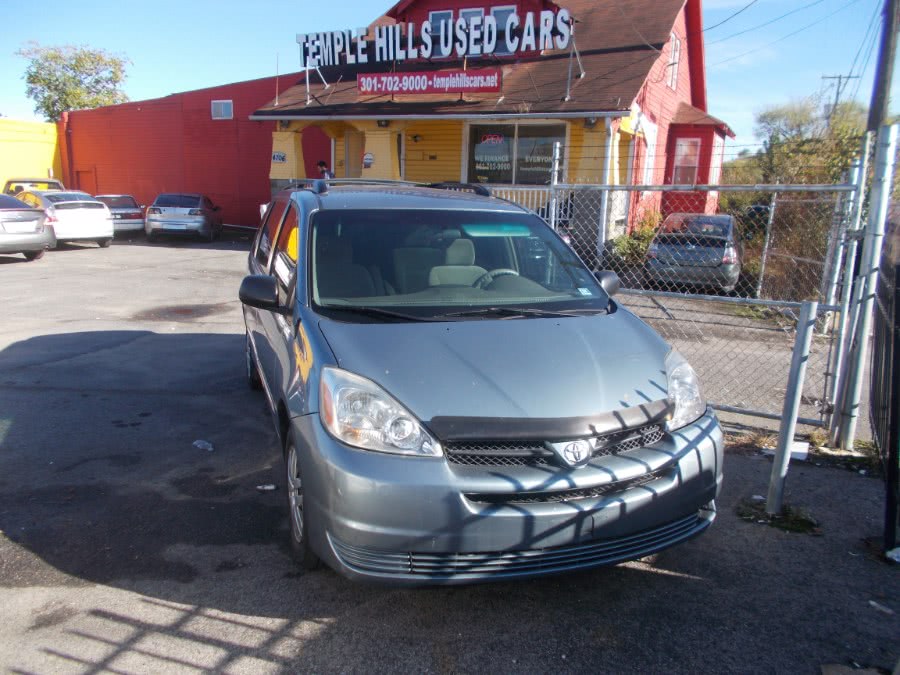 2005 Toyota Sienna 5dr LE FWD 7-Passenger (Natl), available for sale in Temple Hills, Maryland | Temple Hills Used Car. Temple Hills, Maryland