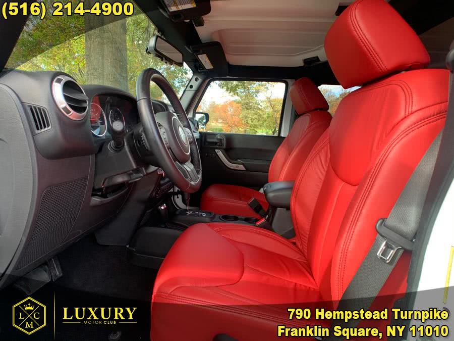 2017 Jeep Wrangler Unlimited Sahara Smoky Mountain 4x4, available for sale in Franklin Square, New York | Luxury Motor Club. Franklin Square, New York