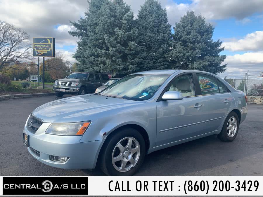 2006 Hyundai Sonata 4dr Sdn GLS V6 Auto, available for sale in East Windsor, Connecticut | Central A/S LLC. East Windsor, Connecticut