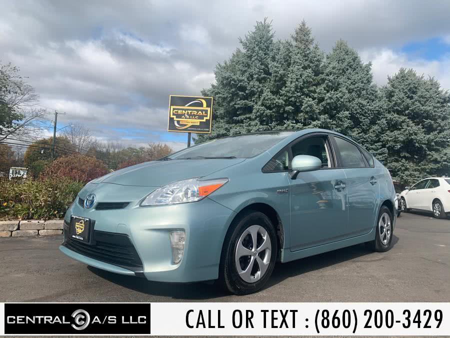 2012 Toyota Prius 5dr HB Five (Natl), available for sale in East Windsor, Connecticut | Central A/S LLC. East Windsor, Connecticut