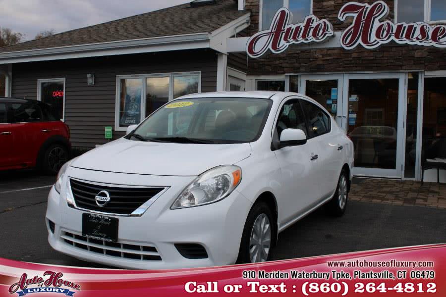 2012 Nissan Versa 4dr Sdn CVT 1.6 SL, available for sale in Plantsville, Connecticut | Auto House of Luxury. Plantsville, Connecticut