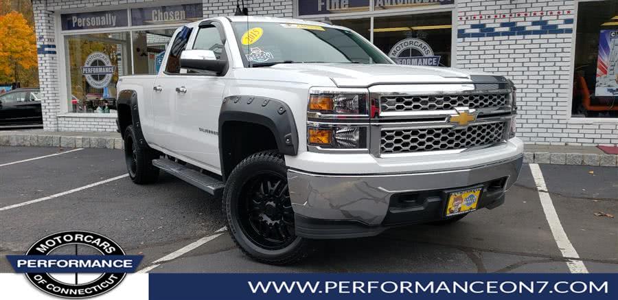 2015 Chevrolet Silverado 1500 4WD Double Cab 143.5" Work Truck, available for sale in Wilton, Connecticut | Performance Motor Cars Of Connecticut LLC. Wilton, Connecticut