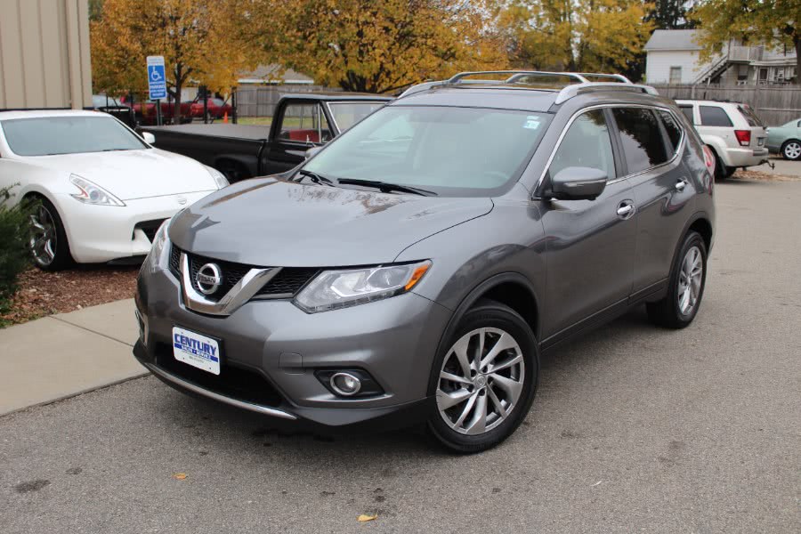 2014 Nissan Rogue AWD 4dr SV, available for sale in East Windsor, Connecticut | Century Auto And Truck. East Windsor, Connecticut