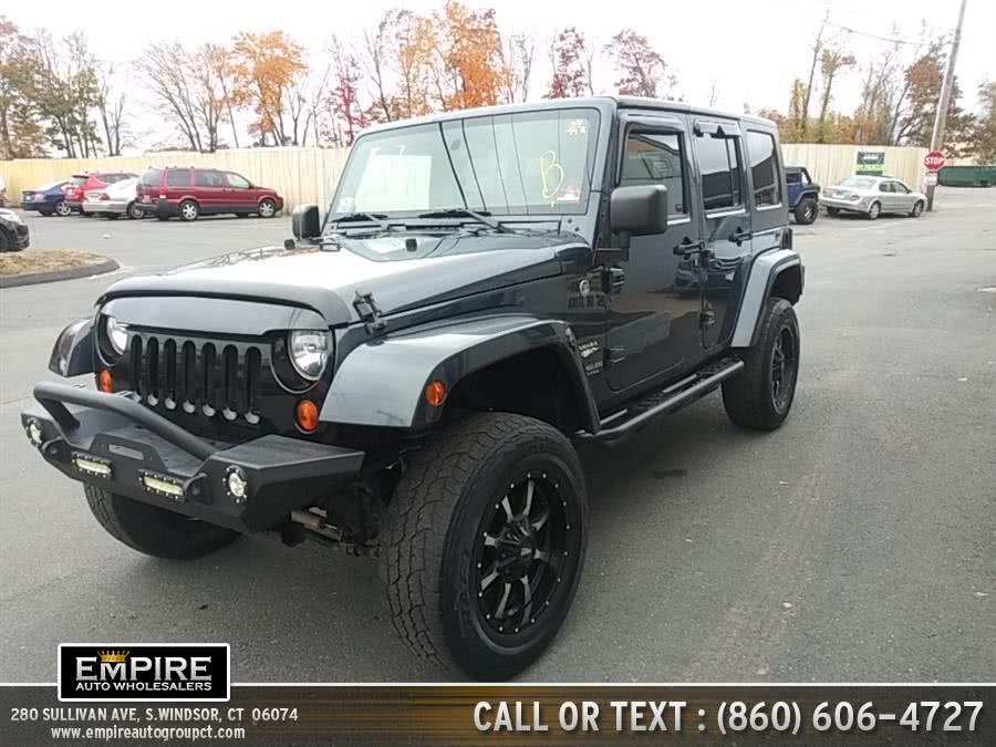 2008 Jeep Wrangler 4WD 4dr Unlimited Sahara, available for sale in S.Windsor, Connecticut | Empire Auto Wholesalers. S.Windsor, Connecticut