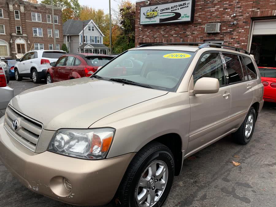 2006 Toyota Highlander Base, available for sale in New Britain, Connecticut | Central Auto Sales & Service. New Britain, Connecticut