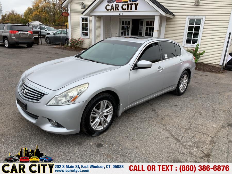 2010 Infiniti G37 Sedan 4dr x AWD, available for sale in East Windsor, Connecticut | Car City LLC. East Windsor, Connecticut 2010 Infiniti G37 Sedan 4dr x AWD, available for sale in East Windsor, Connecticut | Car City LLC. East Windsor, Connecticut