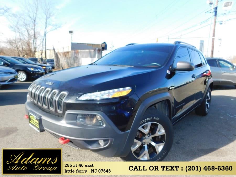 2014 Jeep Cherokee 4WD 4dr Trailhawk, available for sale in Little Ferry , New Jersey | Adams Auto Group . Little Ferry , New Jersey