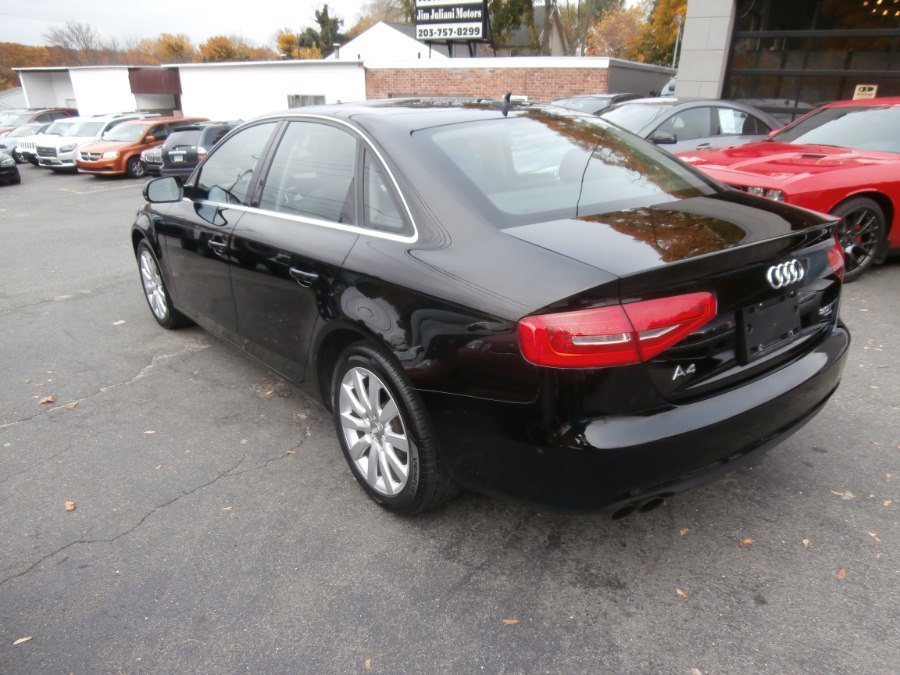 2013 Audi A4 4dr Sdn Auto quattro 2.0T Premium, available for sale in Waterbury, Connecticut | Jim Juliani Motors. Waterbury, Connecticut 2013 Audi A4 4dr Sdn Auto quattro 2.0T Premium, available for sale in Waterbury, Connecticut | Jim Juliani Motors. Waterbury, Connecticut