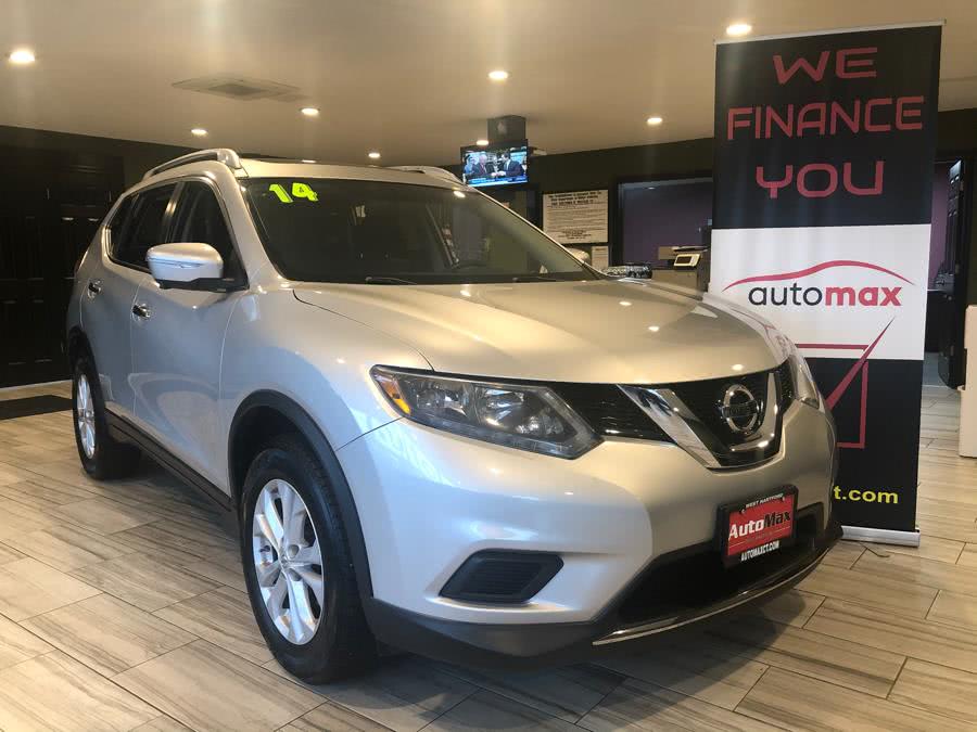 2014 Nissan Rogue AWD 4dr SV, available for sale in West Hartford, Connecticut | AutoMax. West Hartford, Connecticut