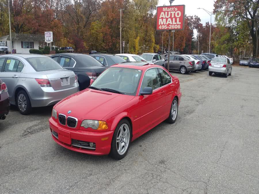 2001 BMW 3 Series 330Ci 2dr Cpe, available for sale in Chicopee, Massachusetts | Matts Auto Mall LLC. Chicopee, Massachusetts