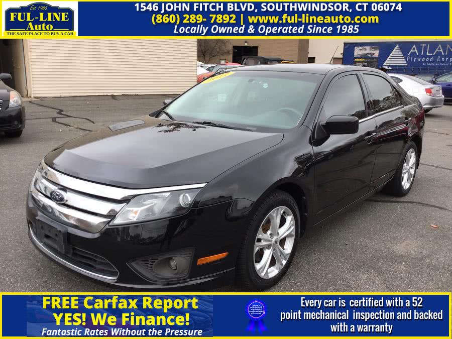 2012 Ford Fusion 4dr Sdn SE FWD, available for sale in South Windsor , Connecticut | Ful-line Auto LLC. South Windsor , Connecticut