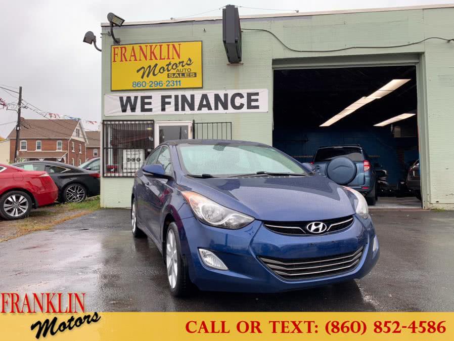 2013 Hyundai Elantra 4dr Sdn Auto Limited, available for sale in Hartford, Connecticut | Franklin Motors Auto Sales LLC. Hartford, Connecticut