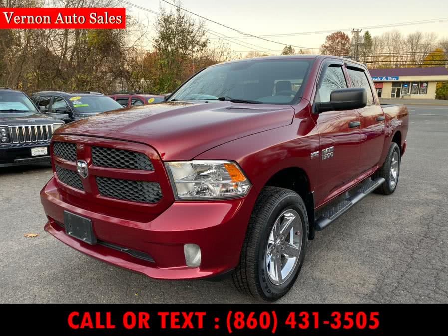 2013 Ram 1500 4WD Crew Cab 140.5" Express, available for sale in Manchester, Connecticut | Vernon Auto Sale & Service. Manchester, Connecticut