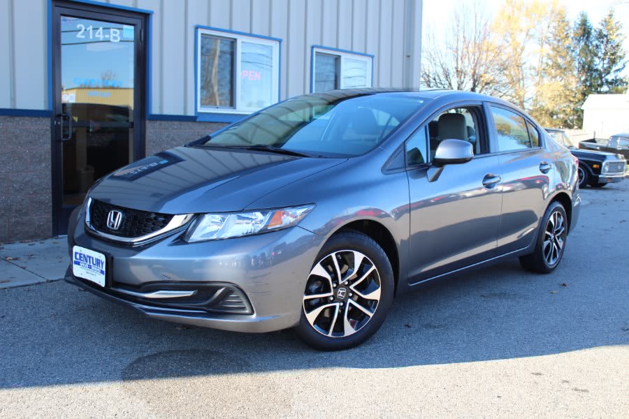 2013 Honda Civic Sdn 4dr Auto EX w/Navi, available for sale in East Windsor, Connecticut | Century Auto And Truck. East Windsor, Connecticut
