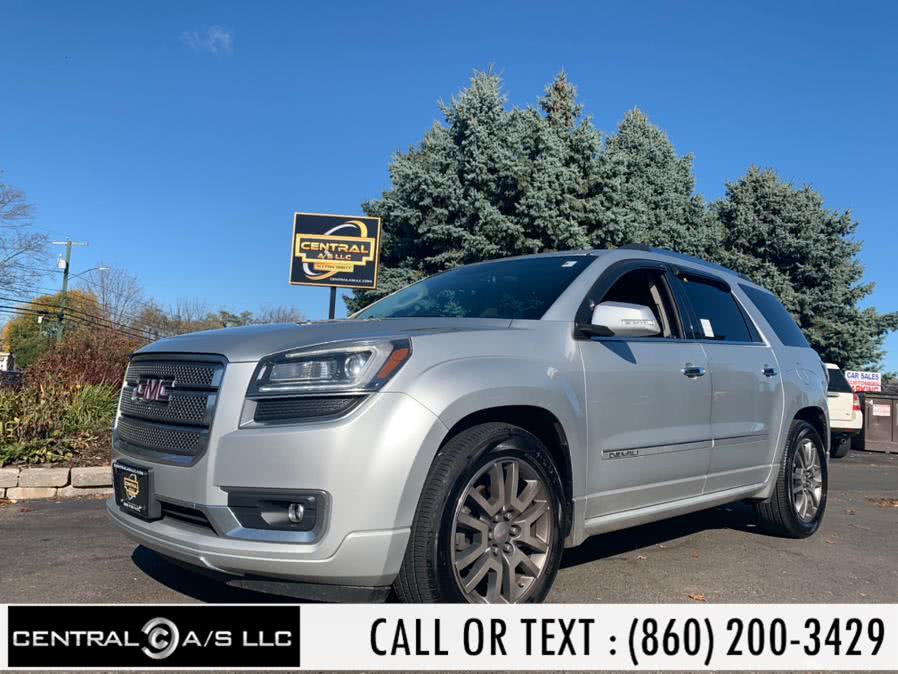 2013 GMC Acadia AWD 4dr Denali, available for sale in East Windsor, Connecticut | Central A/S LLC. East Windsor, Connecticut