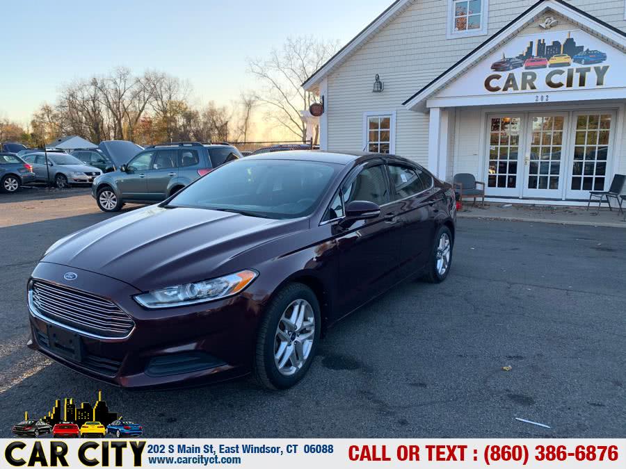 2013 Ford Fusion 4dr Sdn SE FWD, available for sale in East Windsor, Connecticut | Car City LLC. East Windsor, Connecticut
