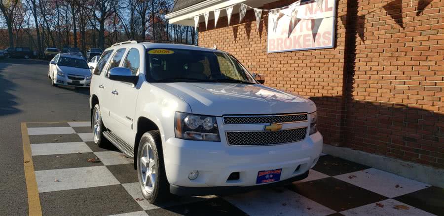 2008 Chevrolet Tahoe 4WD 4dr 1500 LTZ, available for sale in Waterbury, Connecticut | National Auto Brokers, Inc.. Waterbury, Connecticut
