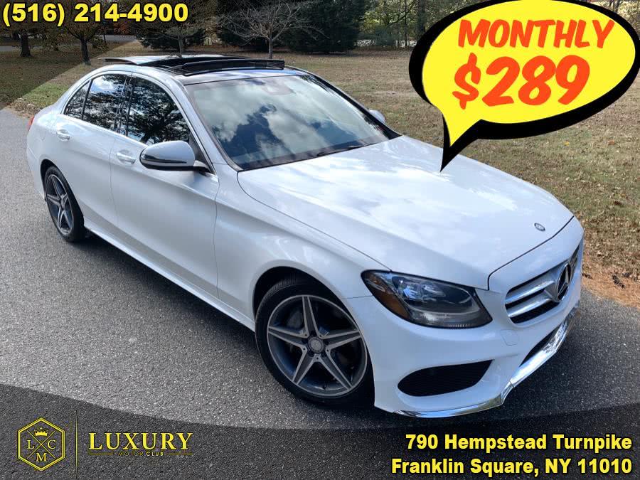 2017 Mercedes-Benz C-Class C 300 4MATIC Sedan with Sport Pkg, available for sale in Franklin Square, New York | Luxury Motor Club. Franklin Square, New York