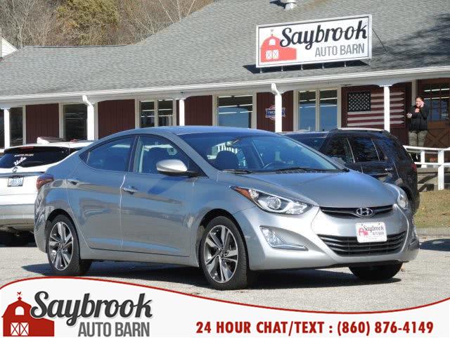 2015 Hyundai Elantra 4dr Sdn Auto Limited (Alabama Plant), available for sale in Old Saybrook, Connecticut | Saybrook Auto Barn. Old Saybrook, Connecticut