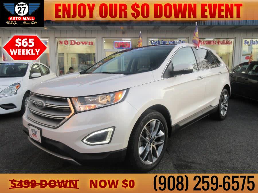 Used Ford Edge 4dr Titanium AWD 2016 | Route 27 Auto Mall. Linden, New Jersey Used Ford Edge 4dr Titanium AWD 2016 | Route 27 Auto Mall. Linden, New Jersey