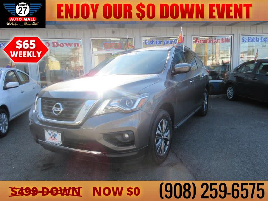 2018 Nissan Pathfinder 4x4 SV, available for sale in Linden, New Jersey | Route 27 Auto Mall. Linden, New Jersey
