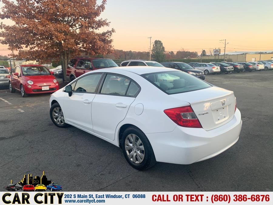 2012 Honda Civic Sdn 4dr Auto LX, available for sale in East Windsor, Connecticut | Car City LLC. East Windsor, Connecticut 2012 Honda Civic Sdn 4dr Auto LX, available for sale in East Windsor, Connecticut | Car City LLC. East Windsor, Connecticut