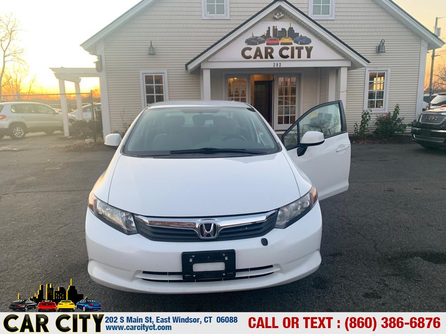 2012 Honda Civic Sdn 4dr Auto LX, available for sale in East Windsor, Connecticut | Car City LLC. East Windsor, Connecticut 2012 Honda Civic Sdn 4dr Auto LX, available for sale in East Windsor, Connecticut | Car City LLC. East Windsor, Connecticut