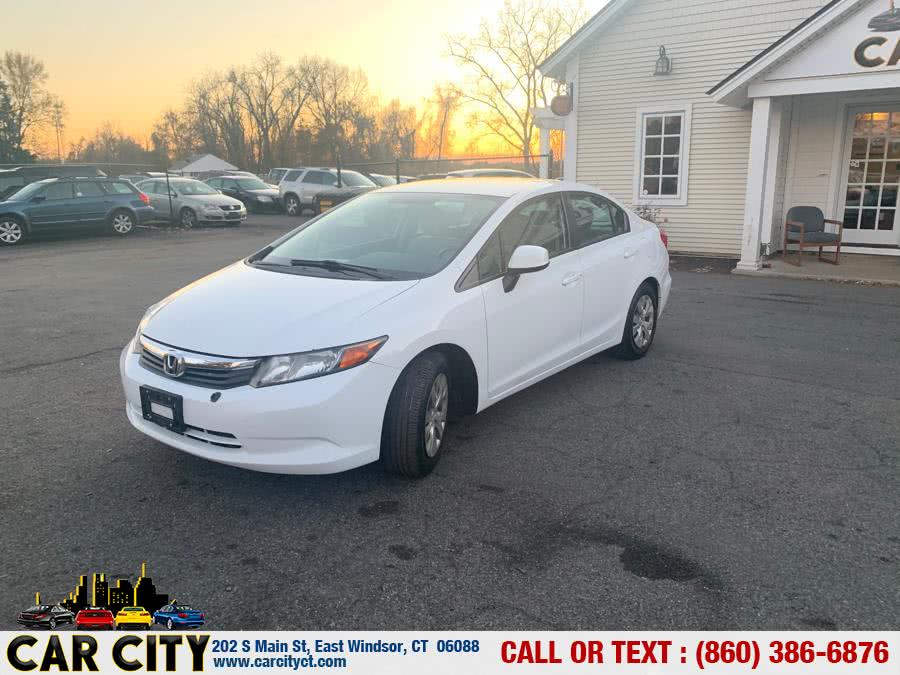 2012 Honda Civic Sdn 4dr Auto LX, available for sale in East Windsor, Connecticut | Car City LLC. East Windsor, Connecticut 2012 Honda Civic Sdn 4dr Auto LX, available for sale in East Windsor, Connecticut | Car City LLC. East Windsor, Connecticut