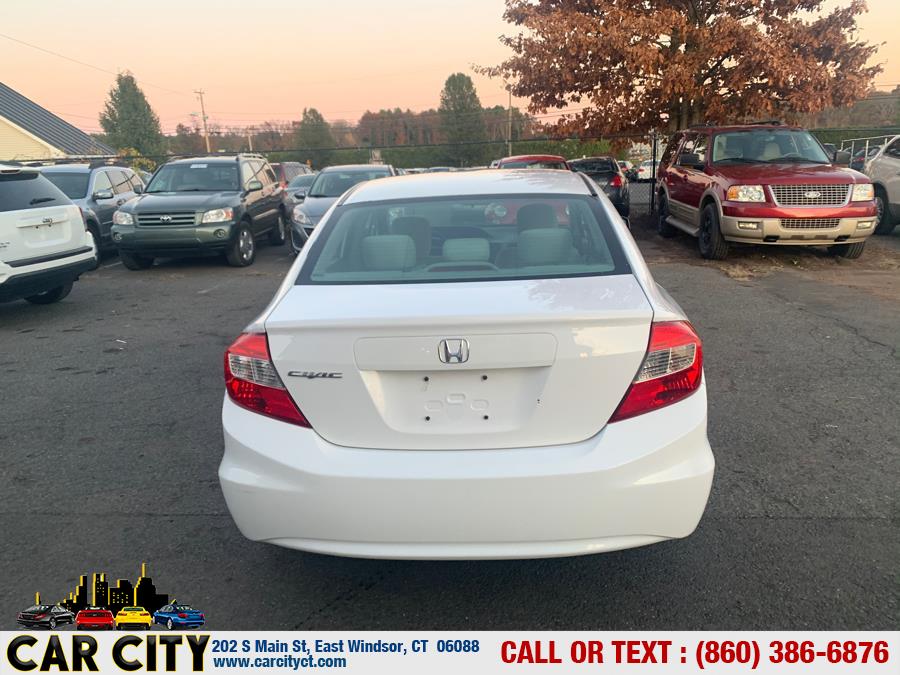 2012 Honda Civic Sdn 4dr Auto LX, available for sale in East Windsor, Connecticut | Car City LLC. East Windsor, Connecticut 2012 Honda Civic Sdn 4dr Auto LX, available for sale in East Windsor, Connecticut | Car City LLC. East Windsor, Connecticut