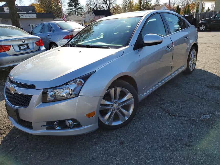 2014 Chevrolet Cruze 4dr Sdn LTZ, available for sale in Springfield, Massachusetts | Absolute Motors Inc. Springfield, Massachusetts