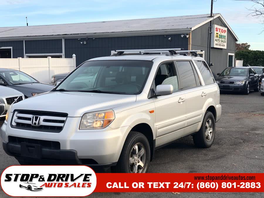 2008 Honda Pilot 4WD 4dr EX-L, available for sale in East Windsor, Connecticut | Stop & Drive Auto Sales. East Windsor, Connecticut