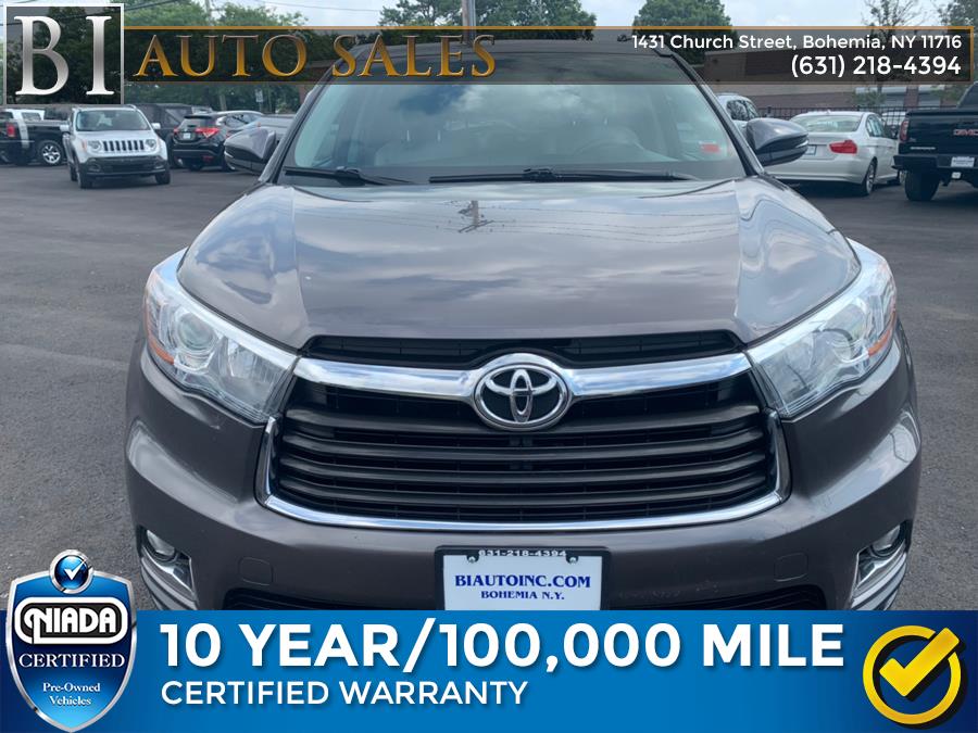 2015 Toyota Highlander AWD 4dr V6 Limited (Natl), available for sale in Bohemia, New York | B I Auto Sales. Bohemia, New York 2015 Toyota Highlander AWD 4dr V6 Limited (Natl), available for sale in Bohemia, New York | B I Auto Sales. Bohemia, New York