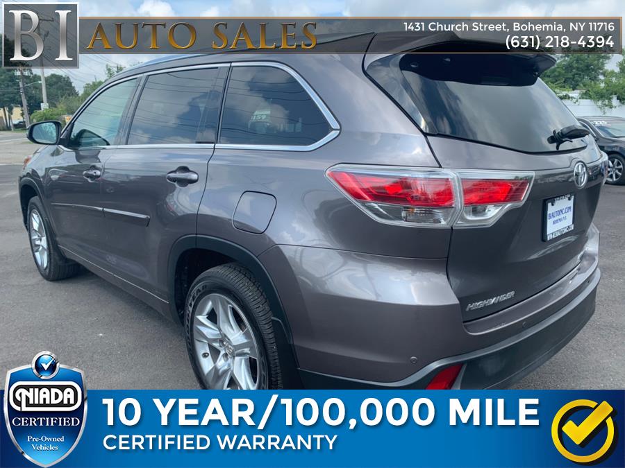 2015 Toyota Highlander AWD 4dr V6 Limited (Natl), available for sale in Bohemia, New York | B I Auto Sales. Bohemia, New York 2015 Toyota Highlander AWD 4dr V6 Limited (Natl), available for sale in Bohemia, New York | B I Auto Sales. Bohemia, New York