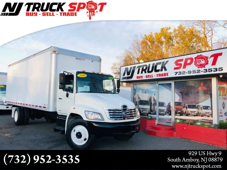 2008 HINO 268A 24 FEET DRY BOX TRUCK + AIR BRAKES + NO CDL, available for sale in South Amboy, New Jersey | NJ Truck Spot. South Amboy, New Jersey