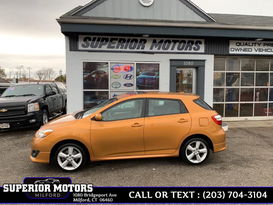 2009 Toyota Matrix S AWD 5dr Wgn Auto S AWD, available for sale in Milford, Connecticut | Superior Motors LLC. Milford, Connecticut